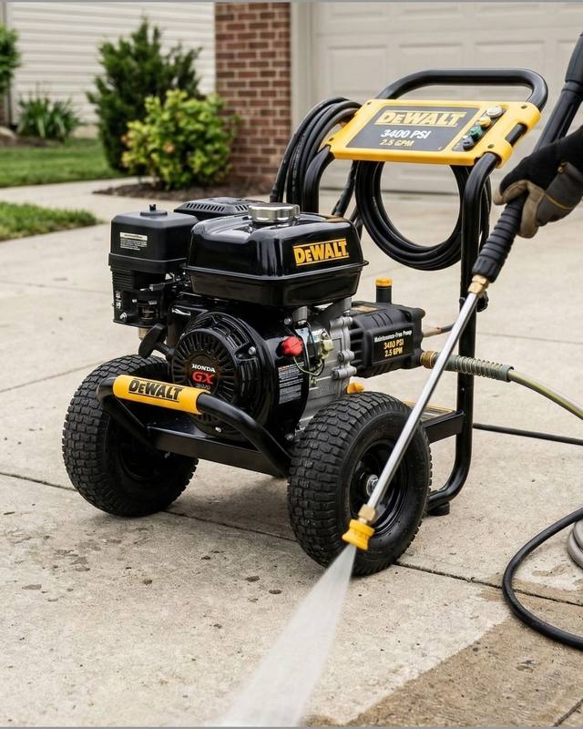 Gas pressure washer